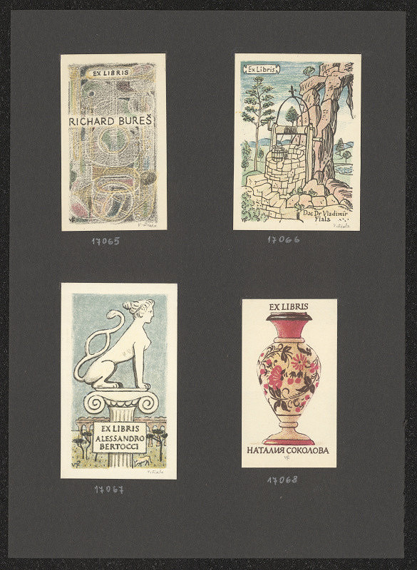 Václav Fiala – Ex libris A. Bertocci 