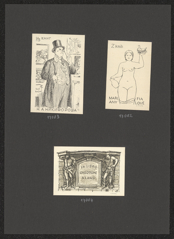 Václav Fiala – Ex libris Gheorghe Neamm 