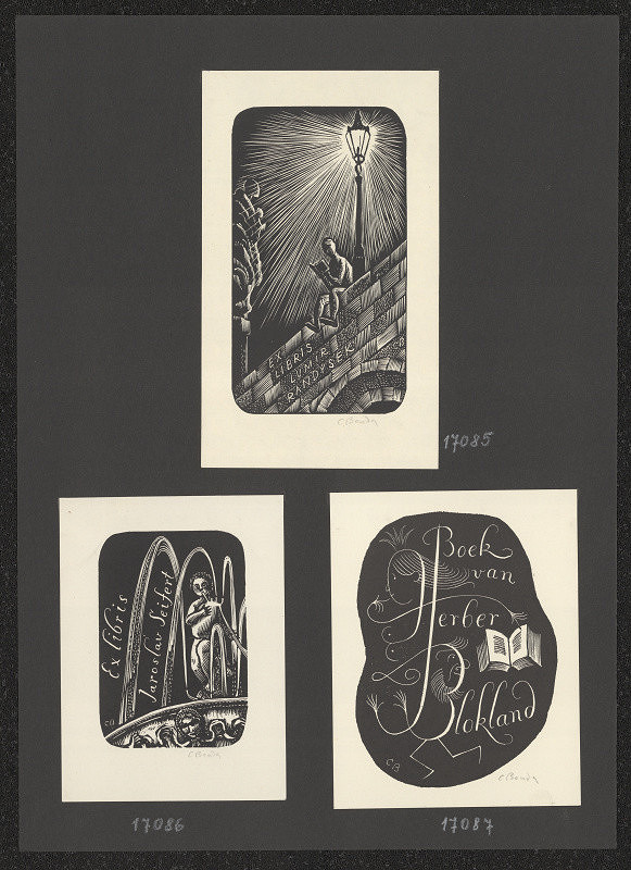 Cyril Bouda – Ex libris J. Seifert 