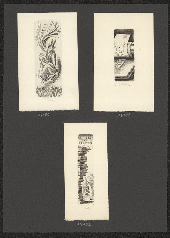 Cyril Bouda – Ex libris Paul Pfister 