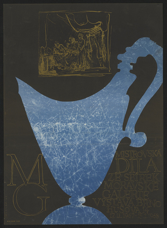 Jiří Hadlač – Mistrovská díla ze sbírek Moravské galerie 1967-1968 