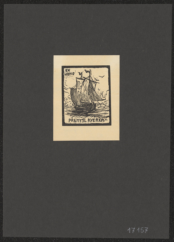 Jaroslav Panuška – Ex libris Přemysl Kverka 