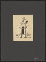 Bohumil Krs – Ex libris ing. Otakar Radečný 