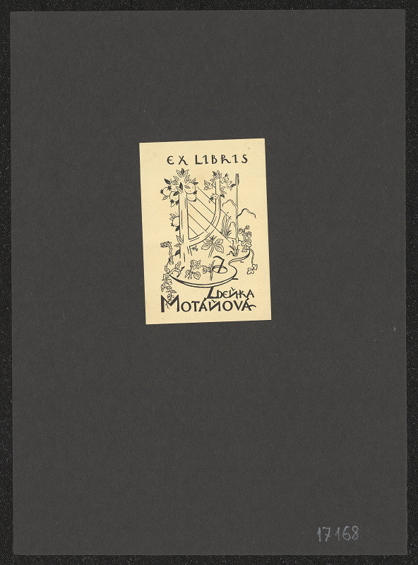 Bohumil Krs – Ex libris Zdeňka Motáňová 