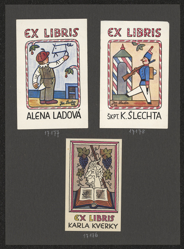 Josef Lada – Ex libris Alena Ladová 
