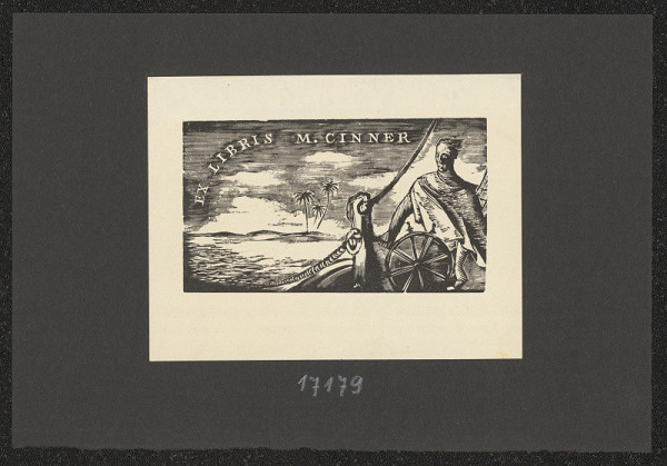 B. Liška – Ex libris Dr. Jan Muk 