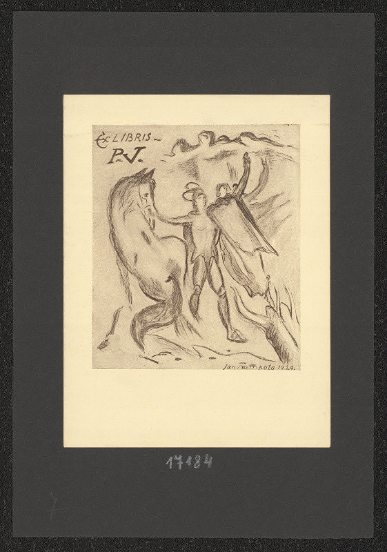 Jan Trampota – Ex libris P. J. 