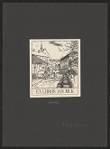 Adolf Kašpar – Ex libris Jan Muk 