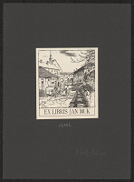 Adolf Kašpar – Ex libris Jan Muk 