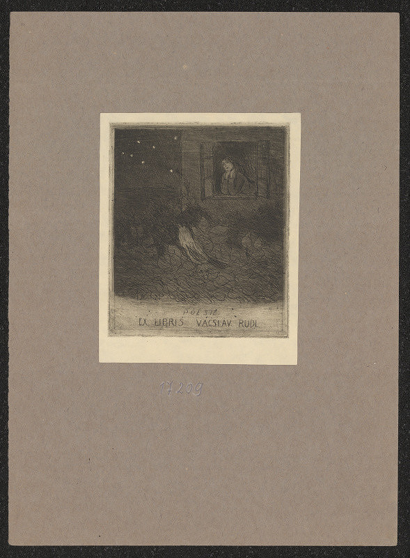 Antonín Majer – Poesie/Ex libris Vácslav Rudl 