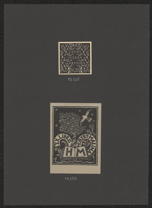 Josef (Jožka) Baruch – Ex libris Hubert Malina 