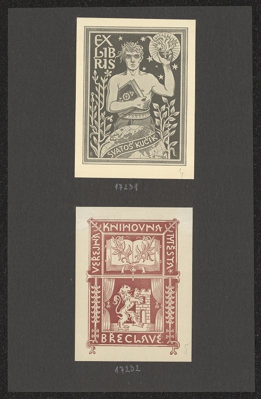 Josef (Jožka) Baruch – Ex libris Svatoš Kučík 