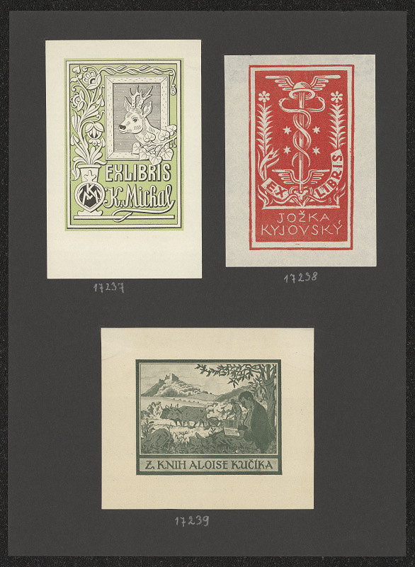 Josef (Jožka) Baruch – Ex libris Jožka Kyjovský 