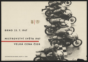 Miroslav Šimorda – Velká cena ČSSR, Mistrovství světa Brno 1967 