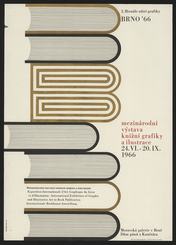 Jan Rajlich st. – 2. bienále užité grafiky Brno ´66 
