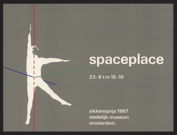 Wim (Willm Hendrick) Crouwel – Spaceplace. Stedelijk Museum Amsterdam 1967 