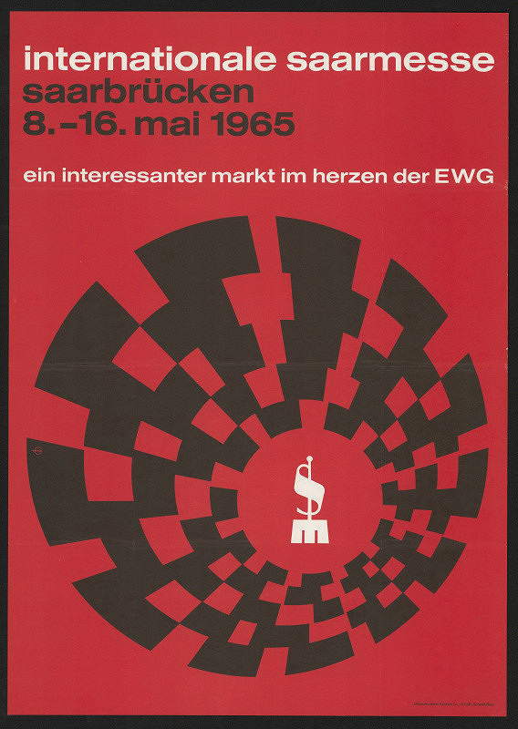 neznámý – Internationale Saarmesse Saarbrücken1965 