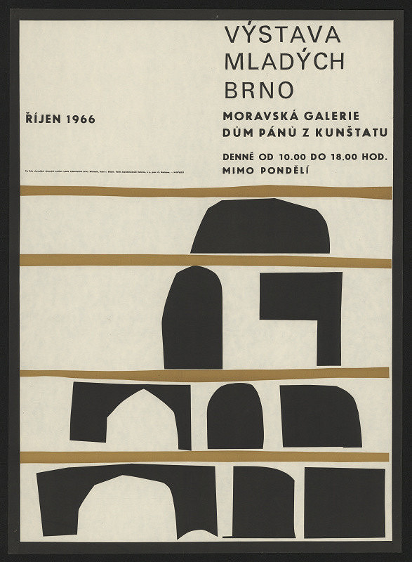 Ivan Štěpán – Výstava mladých Brno 1966 Moravská galerie 