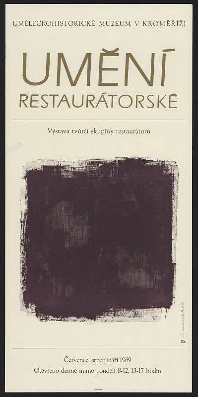 Jarmil Klecker – Umění restaurátorské 