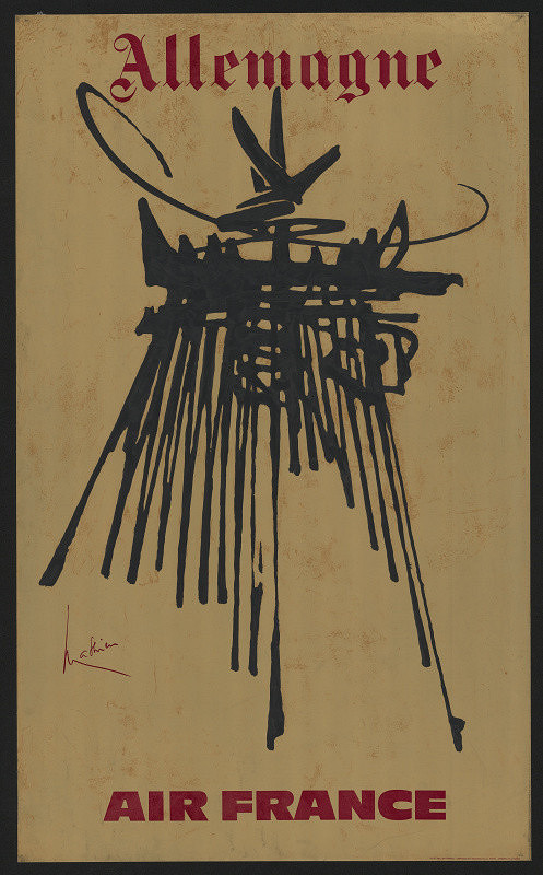 Georges Mathieu – Allemagne - Air France 