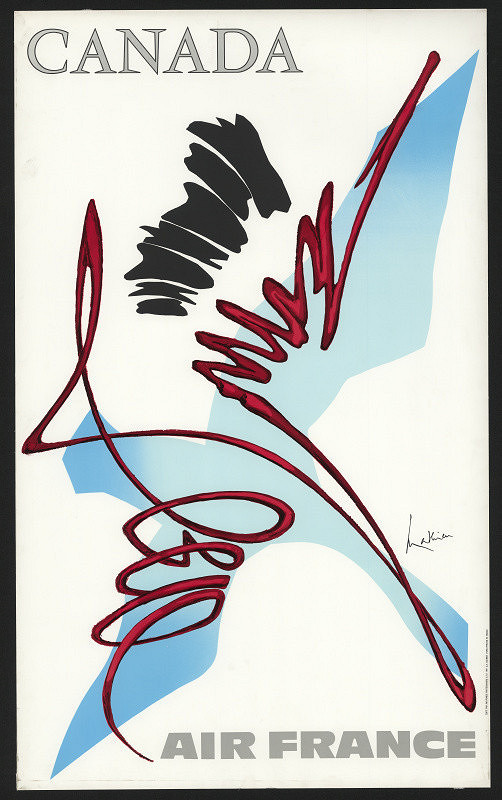 Georges Mathieu – Canada - Air France 