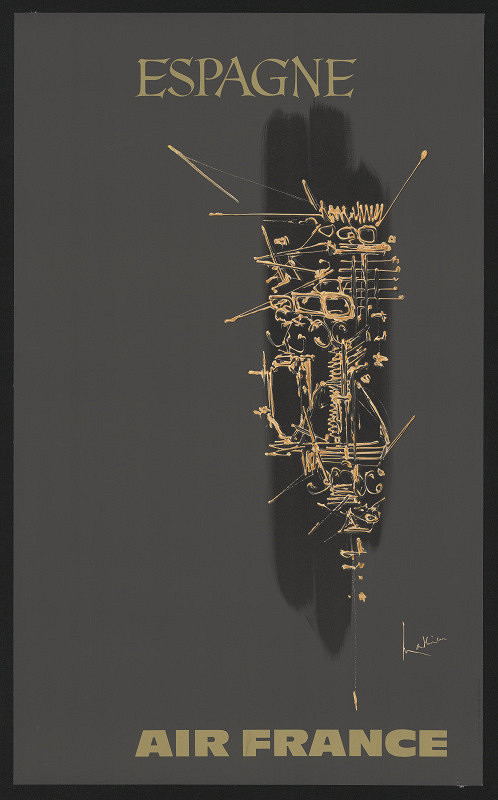 Georges Mathieu – Espagne - Air France 