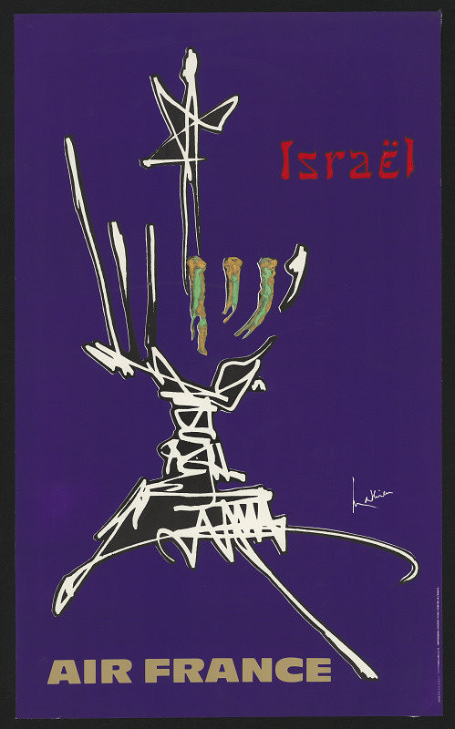 Georges Mathieu – Israel -  Air France 