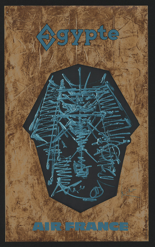 Georges Mathieu – Egypte -  Air France 
