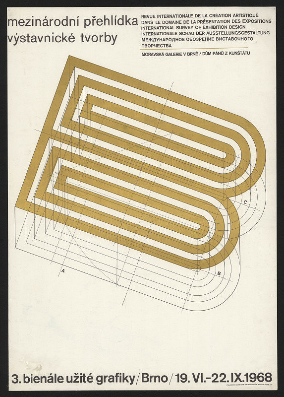 Jan Rajlich st. – 3. Bienále užité grafiky Brno 