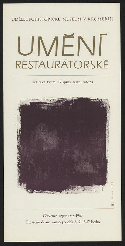 Jarmil Klecker – Umění restaurátorské 