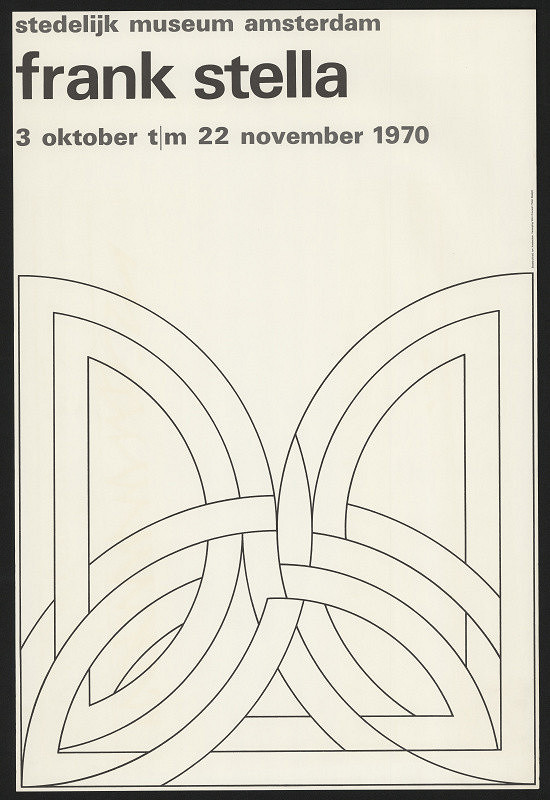 Wim (Willm Hendrick) Crouwel – Frank Stella 