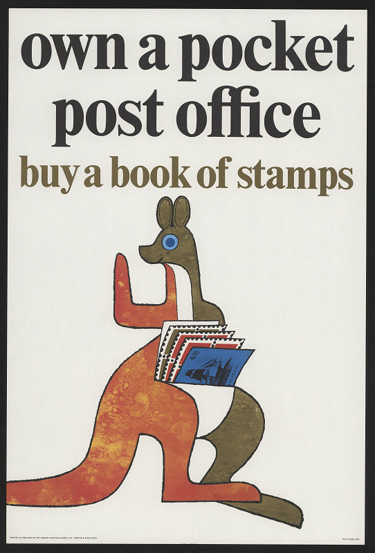 neznámý – Own  A Pocket Post Office, Buy A Book  Of Stamps 
