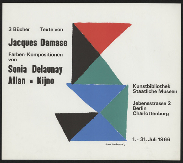 neznámý – Jacques Damase / Sonia Delaunay /Atlan / Kijno 