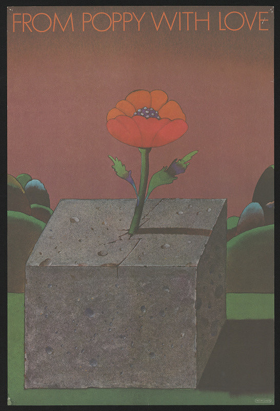 Milton Glaser – From Poppy with Love 