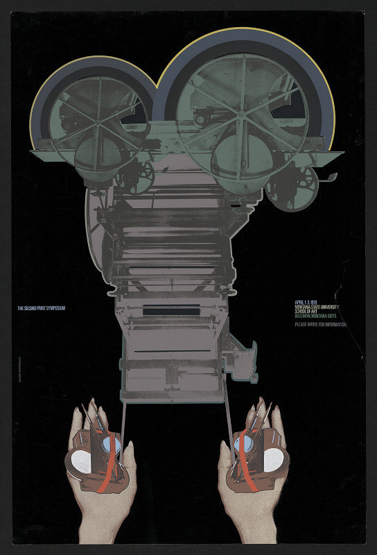 Walter Jule – The Second Print Symposium, Montana State University 1970 