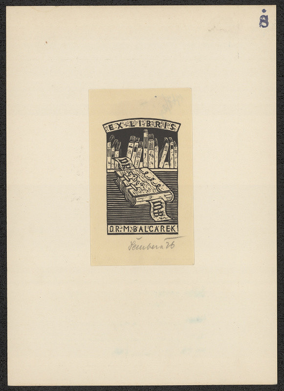 Jan Šembera – Dr. M. Balcárek 