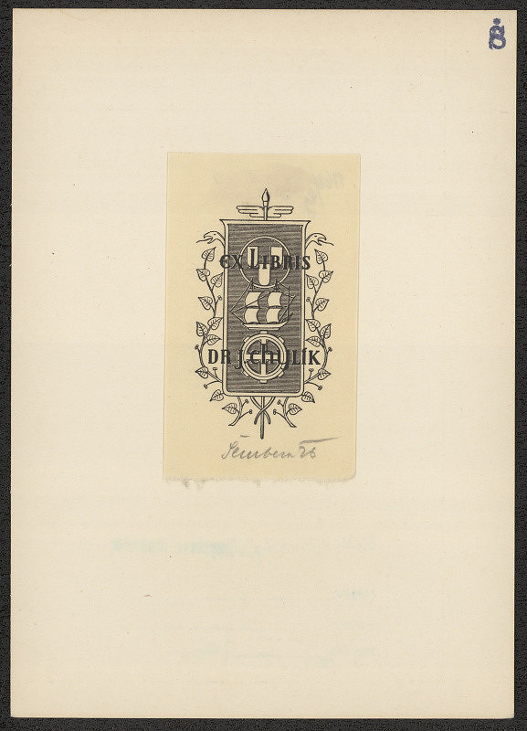 Jan Šembera – Dr. J. Chylík 