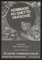André Verlon – Hommeage  au ghetto Varsovie 