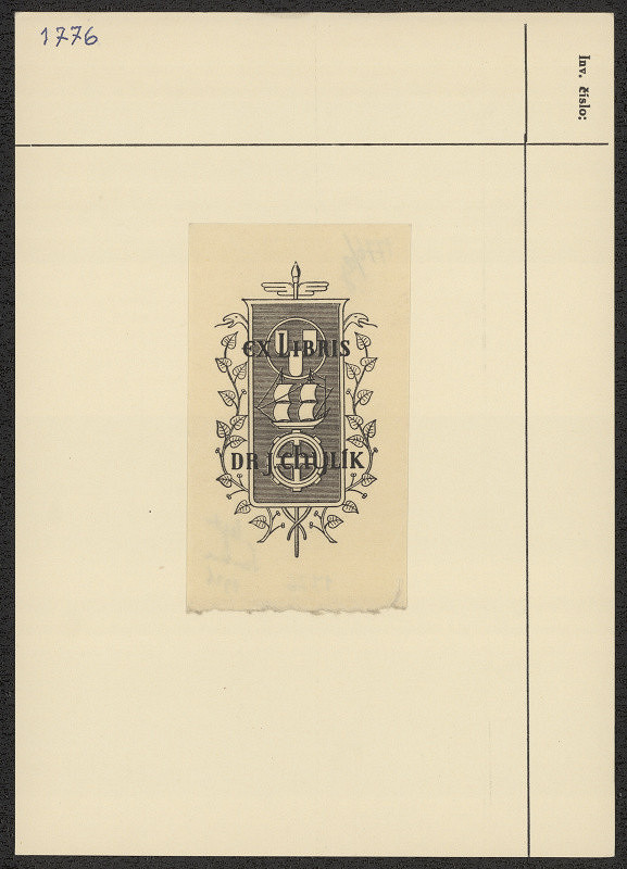 Jan Šembera – Dr. J. Chylík 