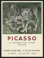 Pablo Picasso – Picasso / Déjeuner  sur L´Herbe 