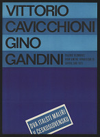 Miroslav Střelec – Vittorio Cavicchioni /Gino Gandini. Dva italští malíři v Československu 