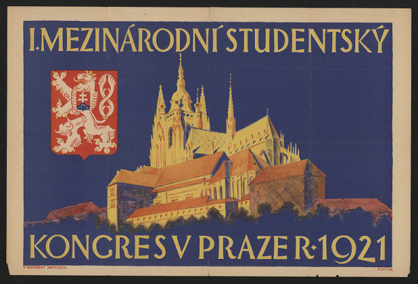neznámý – I. Mezinárodní studentský kongres v Praze 1921 