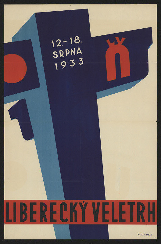 atelier Jäger – Liberecký veletrh 12.-18. srpna 1933 