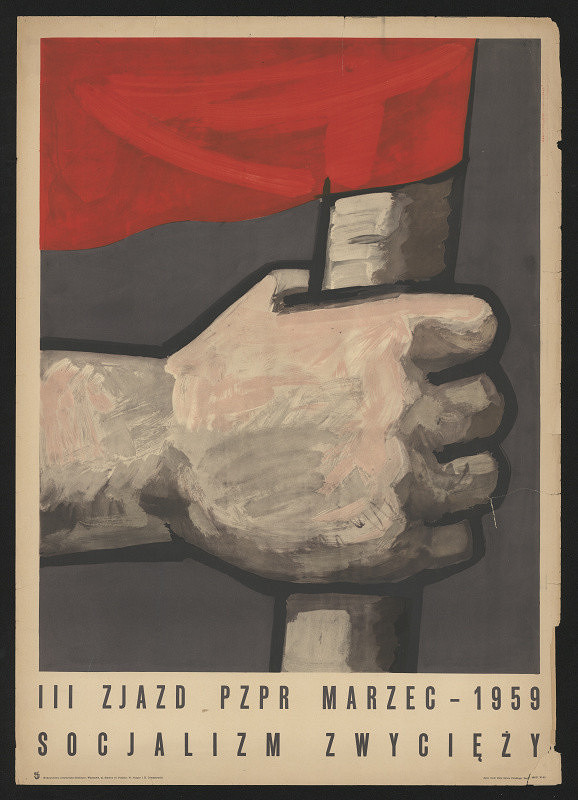 Wojciech Fangor – III. Zjazd PZPR 