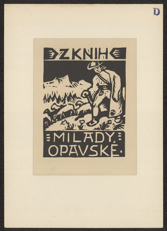 neznámý – Milada Opavská 