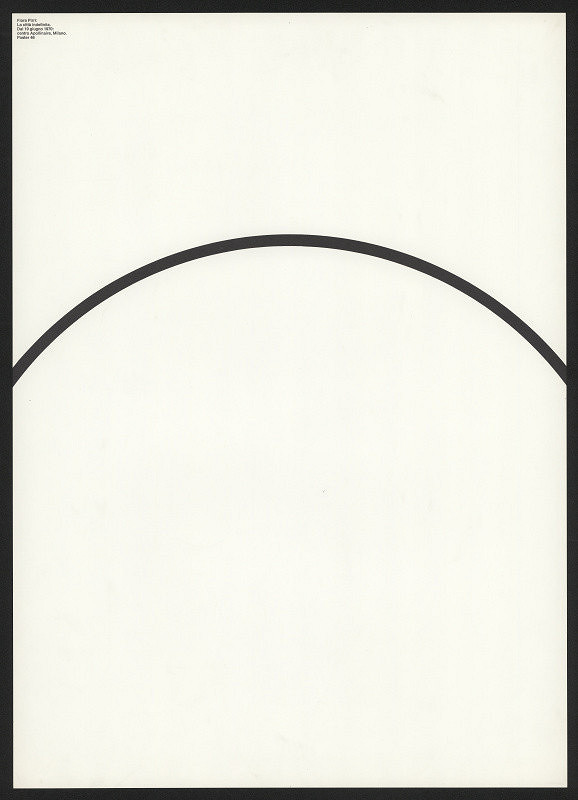 A. G. (Angiolo Giuseppe) Fronzoni – Fiora Pirri, La cittá indefinita 