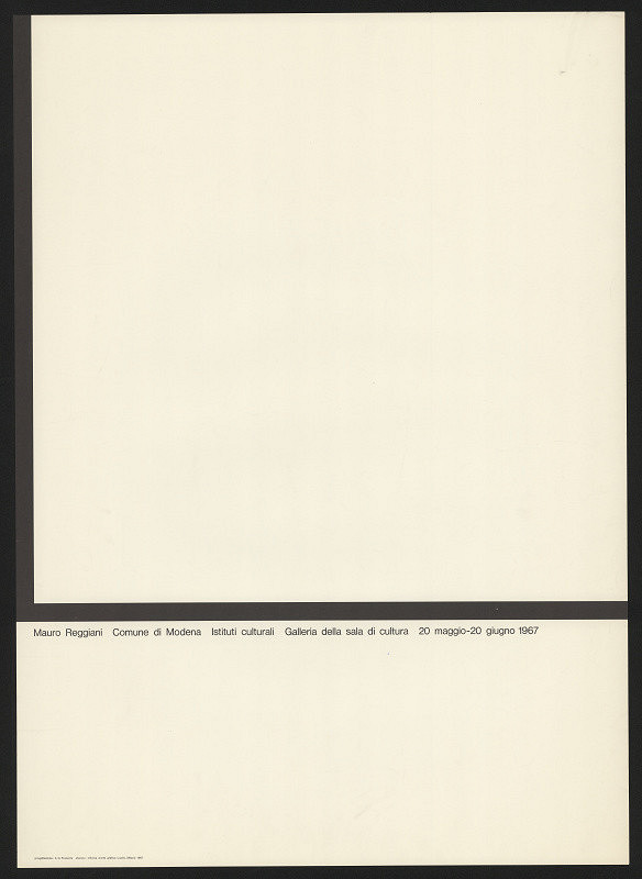 A. G. (Angiolo Giuseppe) Fronzoni – Mauro Reggiani 