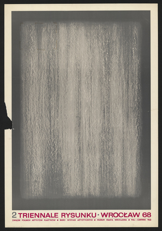 Tadeusz Cialowicz – 2 triennale rysunku / Wroclaw 68 