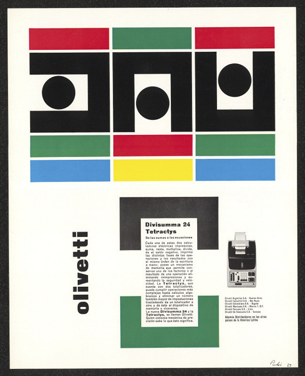 Giovanni Pintori – Olivetti 