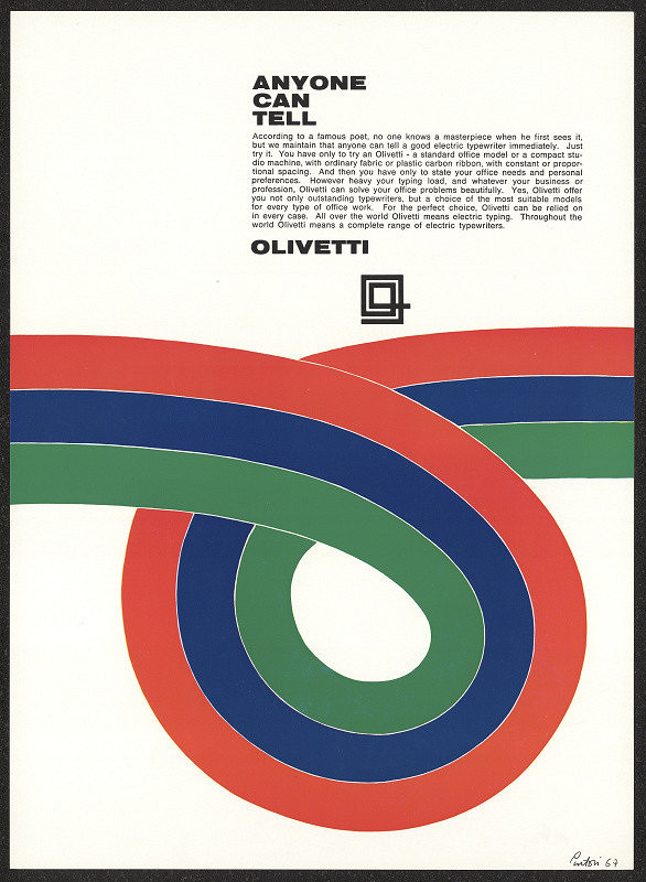 Giovanni Pintori – Olivetti 